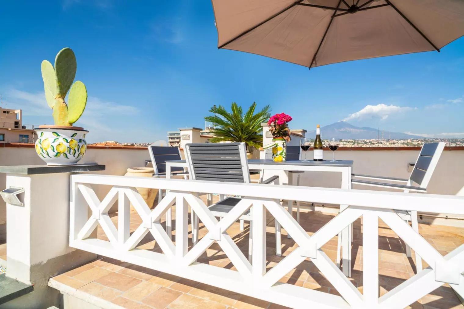 Apartament La Terrazza Sul Cielo Katania Zewnętrze zdjęcie