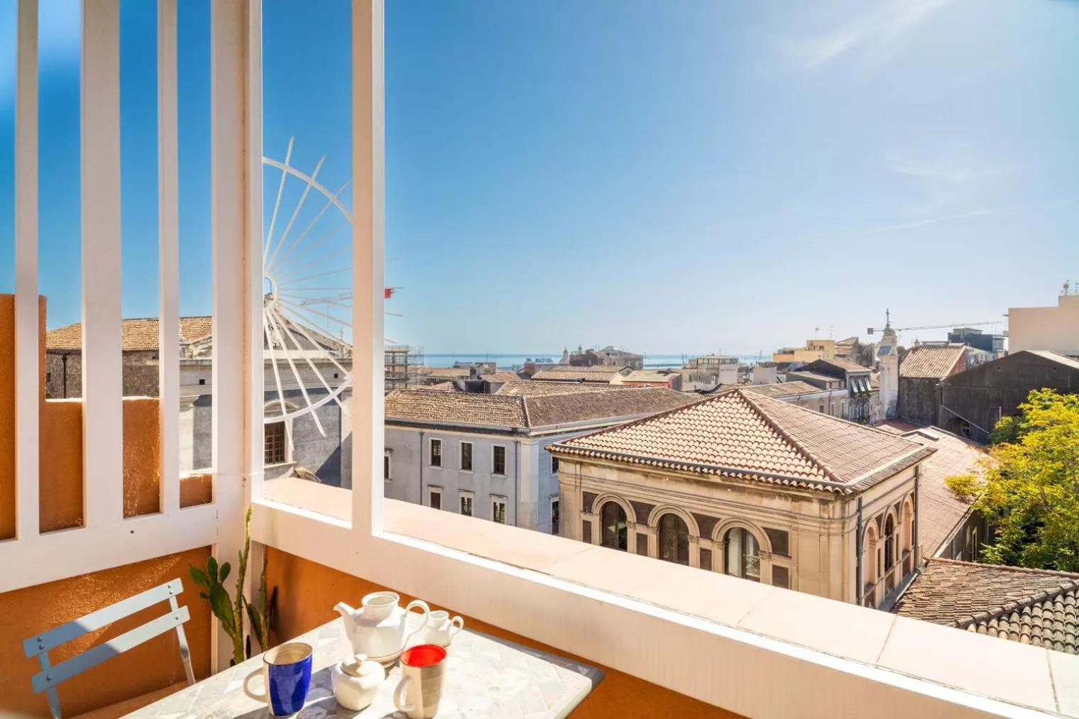 Apartament La Terrazza Sul Cielo Katania Zewnętrze zdjęcie