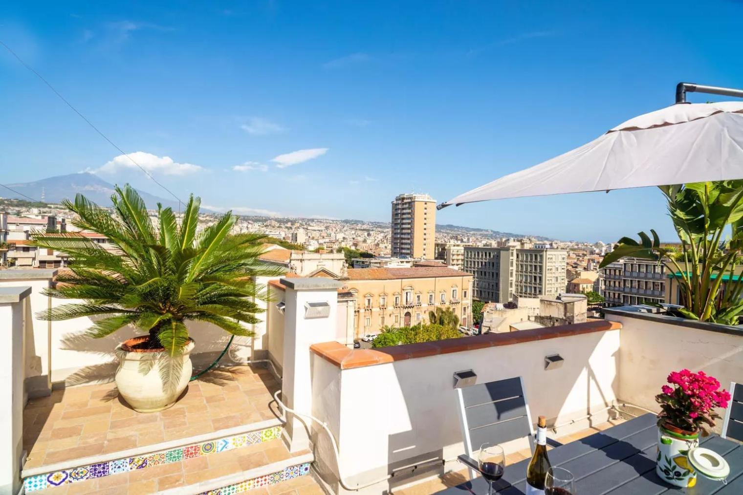 Apartament La Terrazza Sul Cielo Katania Zewnętrze zdjęcie