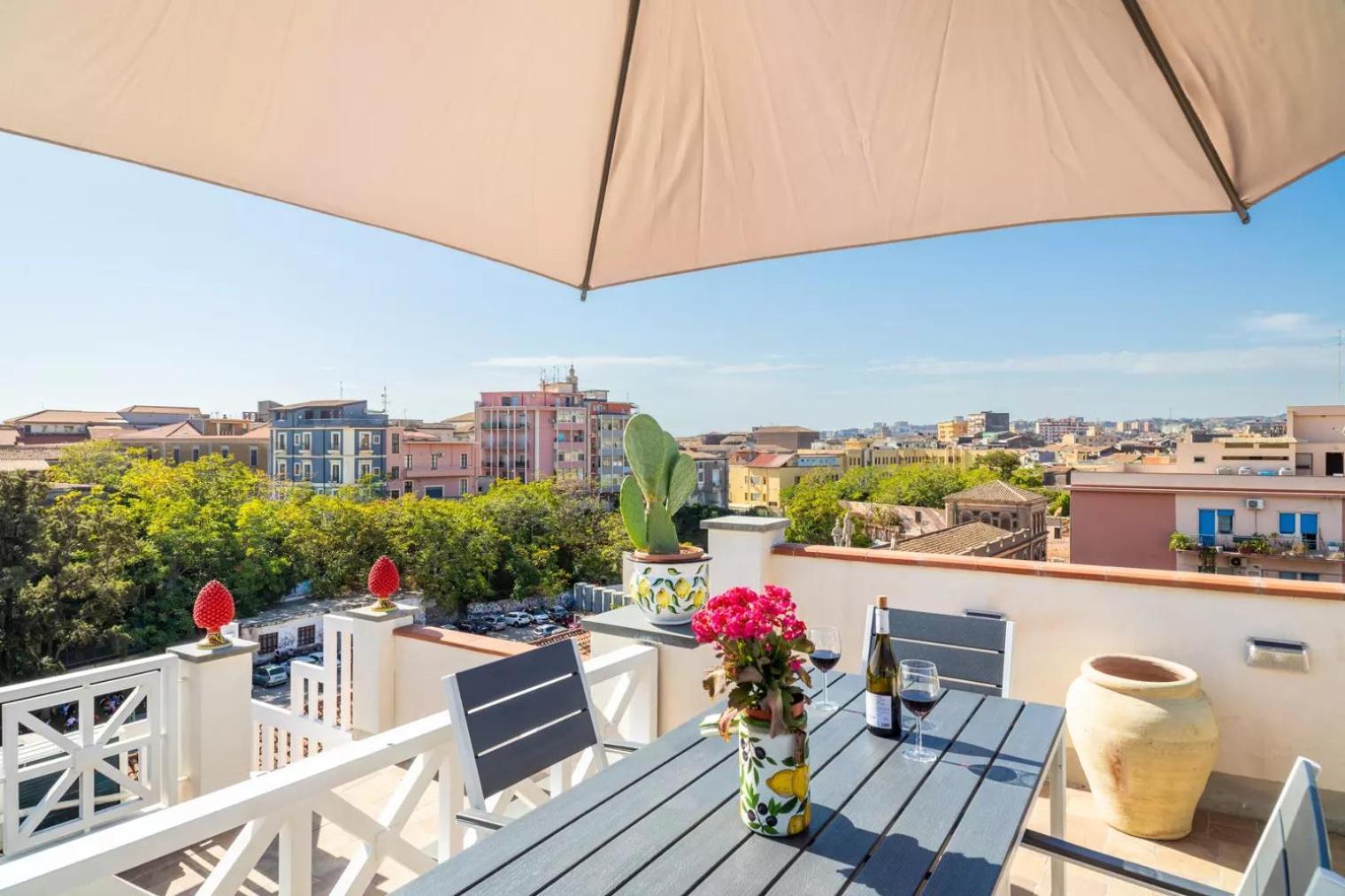 Apartament La Terrazza Sul Cielo Katania Zewnętrze zdjęcie